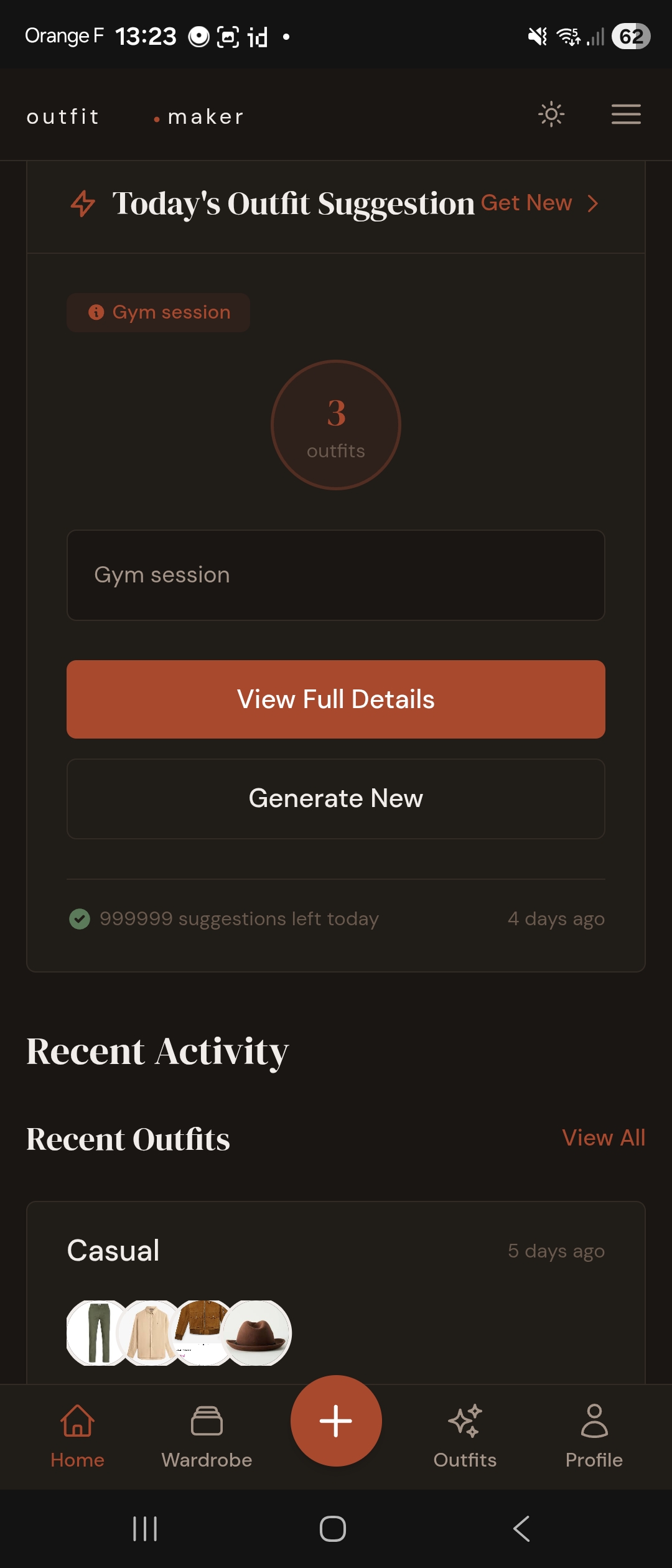 OutfitMaker.ai — daily outfit suggestions powered by AI